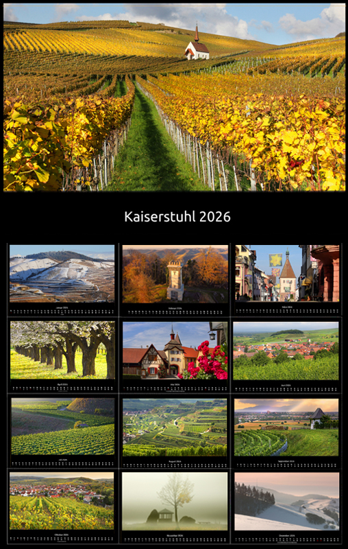 Kaiserstuhl Kalender 2026